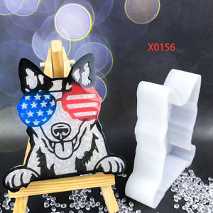 Moule de moulage en résine de silicone fait main Kingnoo, forme irrégulière, 1 pièce, style DIY, ornements décoratifs, outils pour gâteaux, en stock dans le Hebei - Product Image 2