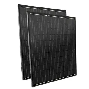 SIY 200 watt tüm siyah GÜNEŞ PANELI Monocrystalline güneş panelleri fiyatlar 100w 150w 200 w 300w