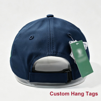 Gorras de Béisbol de Algodón con Logotipo Bordado en 3D Personalizado, de Dos Tonos, de 5 o 6 Paneles, sin Estructura, Tipo A-Frame, para Hombre