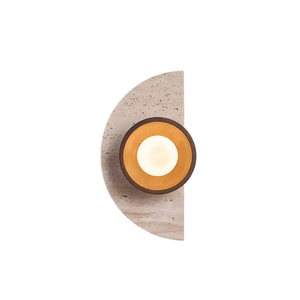 Lámpara de pared de piedra Huangdong, control de interruptor Led E27 para dormitorio, sala de estar, escalera, pasillo, iluminación - Product Image 5