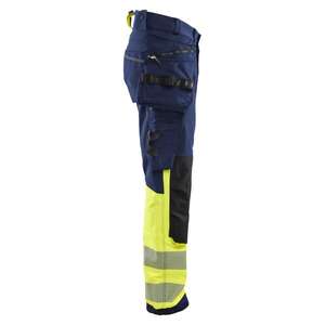 BLAKLADER - 112516488933D112 Pantalones Hi-Vis Elásticos en 4 direcciones Azul marino/Amarillo Hi-vis-EAN 7330509912850 ROPA DE TRABAJO DE 2017 - Product Image 4