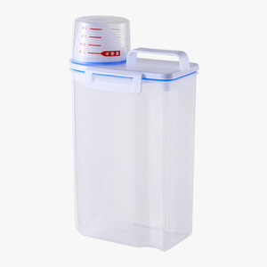 Rice Storage Container Plastic Cylinder Seal Lid Moisture Proof Kitchen Food Grade Material Freshness Preservation - Product Image 4