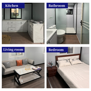Casa Expandible de 40 pies, Casas Contenedor Plegables, Casa Prefabricada de Acero, <span class=keywords><strong>Serie</strong></span> de Casas de Doble Ala, Mejor Precio - Product Image 2