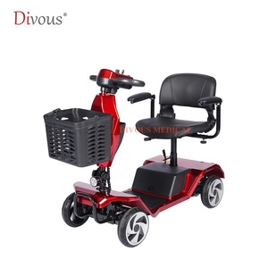 Nouveau Scooter de Mobilité Intelligent Pliable à Quatre Roues pour Personnes Âgées 2025 avec Batterie Amovible et Chariot de Courses - Product Image 5