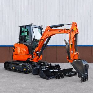 รถขุดขนาดเล็ก 3.5 ตัน จัดส่งฟรี เครื่องยนต์ Kubota มาตรฐาน EPA Euro 5 รถขุดตีนตะขาบ 1.5 ตัน รถขุดขนาดเล็กสำหรับงานเกษตร ผลิตในจีน - Product Image 2