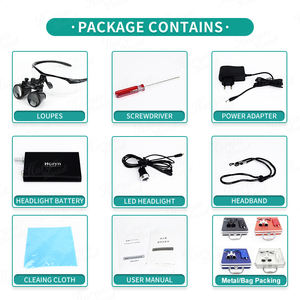 Hot Koop Foshan Horyn Draagbare Chirurgische Tandheelkundige Loepen 3.5x Koplamp - Product Image 5