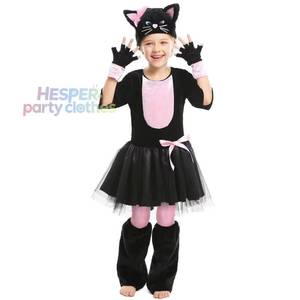 HP Trendy Design <b>Cat</b> Cartoon Animal Kids <b>Costumes</b> Wholesale Kitty Halloween Clothes - Product Image 1