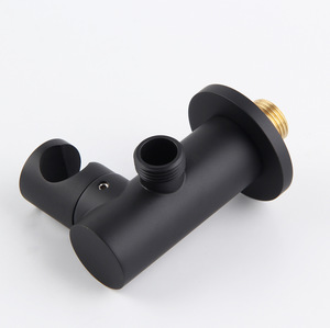 Adjustable Angle Handheld <strong>Shower</strong> <strong>Head</strong> <strong>Bracket</strong> Matte Black Wall Mount Holder Bathroom <strong>Shower</strong> <strong>Bracket</strong> - Product Image 2