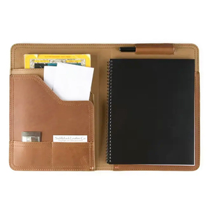 Tùy chỉnh cổ điển tùy chỉnh A5 A6 A7 tái sử dụng PU da kế hoạch Tạp Chí Quà Tặng thư kích thước bằng văn bản Pad da máy tính xách tay bìa - Product Image 2