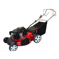 Tondeuse à gazon à essence 21 pouces, moteur 4 temps, autopropulsée, haute productivité, tondeuse de jardin portable pour usage domestique
