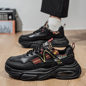 M8513 Nuove <span class=keywords><strong>Scarpe</strong></span> Autunnali da Uomo, Traspiranti, in Pelle, Sportive, Alla Moda, Versatili, <span class=keywords><strong>con</strong></span> Suola Spessa, Casual, da Corsa, Stile Dad Shoes - Product Image 6