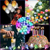 Nicro Neon Party liefert Hochzeits dekoration Led Mini Round Ball Ballon Licht Long Standby Time Ball Lichter