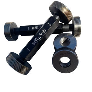 सीमा थ्रेड गेज सादे गेज मीट्रिक इंच प्लग नेप्ट रिंग थ्रेड नप गेज - Product Image 1