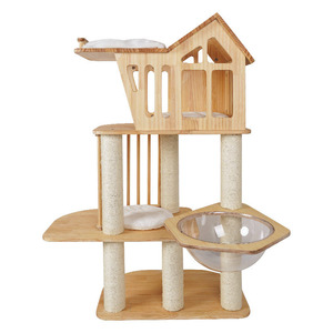 Arbre à chat multi-niveaux Skyland and Garden avec design Skyland and Garden pour chats d'intérieur - Product Image 1