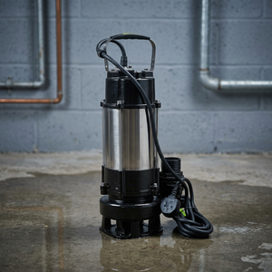 Bomba Sumergible para Aguas Residuales SS SAMSON V750 Profesional para Hogares Familiares, 0.75HP, Flujo de 300L/min, Salida de 7.5m - Product Image 2