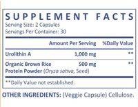 Aogubio fournit des compléments alimentaires OEM ODM, CAS 1143-70-0, anti-âge, poudre à 98 %, Urolithin A en capsule