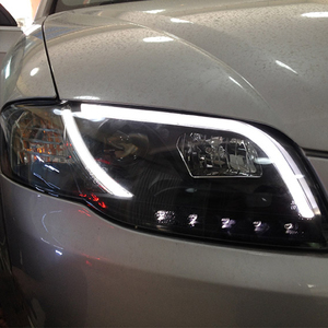 Nuevo 05-08 <span class=keywords><strong>Audi</strong></span> <span class=keywords><strong>A4</strong></span> B7 montaje de <span class=keywords><strong>faros</strong></span> lente doble guía de luz LED Modificación de ojo lágrima 6000K Color para <span class=keywords><strong>faros</strong></span> de xenón - Product Image 5