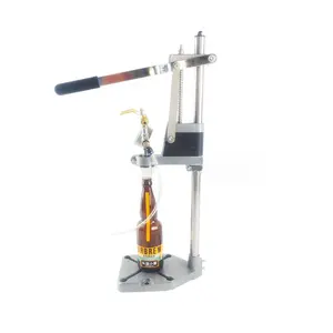 Homebrew-rellenador de botellas de cerveza a presión, pequeño, comercial, de acero inoxidable, contador Manual