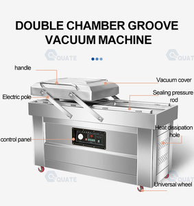 Machine d'emballage sous vide automatique en acier inoxydable, machine d'emballage sous vide alimentaire commerciale pour la viande et le riz - Product Image 4