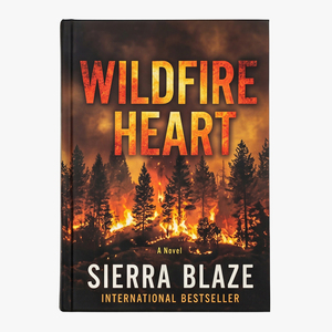 Custom Printing Sewing Bound Film Laminated Fiction Book Wildfire Heart for Blaze Premium Hardcover Paperback <strong>English</strong> Novel - Product Image 2