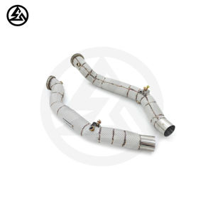 Tubo de Escape de Competición CSZ de Instalación Directa para Maserati Ghibli Levante Quattroporte <span class=keywords><strong>SQ4</strong></span> 3.0T, Tubos Rectos con Aislamiento Térmico - Product Image 4