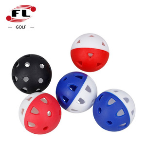 Balles de golf d'entraînement en salle, fourniture directe du fabricant, balles <span class=keywords><strong>Wiffle</strong></span> à 26 trous, balles de golf en plastique, fournitures de golf - Product Image 3