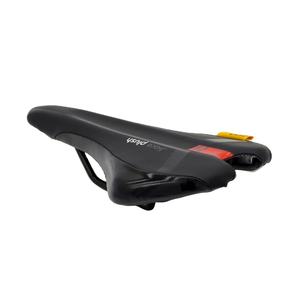 HONGSEN Pièces détachées pour vélo de route et de montagne en plein air 0.5 Petit motif litchi Selle en cuir avec coque en gel PU - Product Image 5