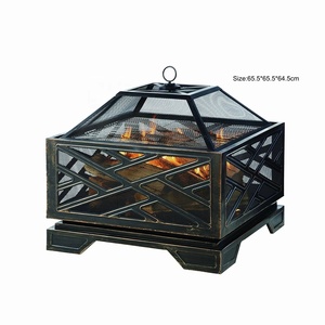 Prix d'usine Cheminée de jardin Foyers géants d'extérieur Poêle à bois Grille de foyer en métal en acier moulé - Product Image 3