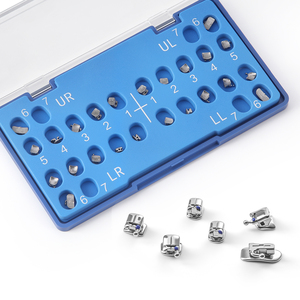 Brackets orthodontiques auto-ligaturants Azdent Roth/Mbt 022 et 4 tubes buccaux 1er quart. - Product Image 2