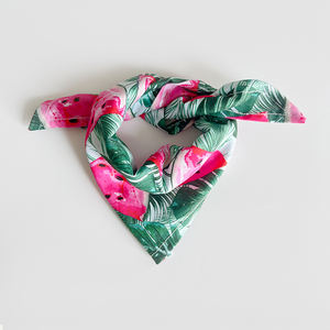 Модные индивидуализированные весенние банданы с цветочным принтом для собак, симпатичные цветные банданы разных размеров для домашних животных на заказ - Product Image 4