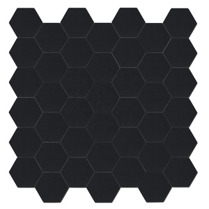<strong>Stick</strong> <strong>on</strong> Self Adhesive Vinyl Pvc Composite Black Marble Hexagon Peel and <strong>Stick</strong> Mosaic <strong>Tiles</strong> <strong>for</strong> Kitchen Backsplash <strong>Bathroom</strong> Wall - Product Image 2
