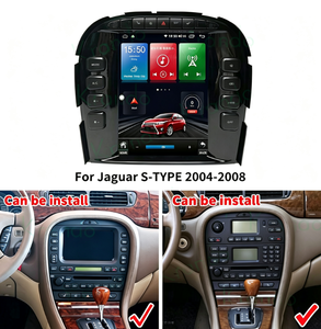 Krando 9,7 "Pantalla Tesla Radio de coche para <span class=keywords><strong>Jaguar</strong></span> S-Type 2004-2011 Autoradio Multimedia Unidad principal GPS Estéreo Inalámbrico CarPlay 4G - Product Image 1