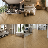 Revêtement de sol de qualité raisonnable, fabricant de revêtements de sol résistants aux bosses, système de clic, aspect bois, revêtement de sol en vinyle de luxe pour centre de conférences