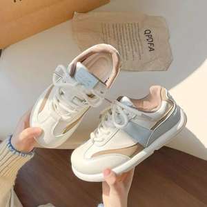 Nouvelles baskets pour femmes automne 2025, style mignon, chaussures blanches polyvalentes coréennes, mode rétro, semelle épaisse, chaussures tendance - Product Image 4