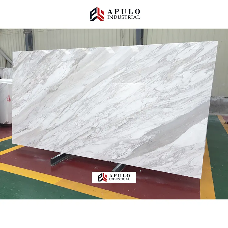 High polished large quality burdur alaska sunny jazz kavala white marble floor tile design botticino exotic marble slab and tile