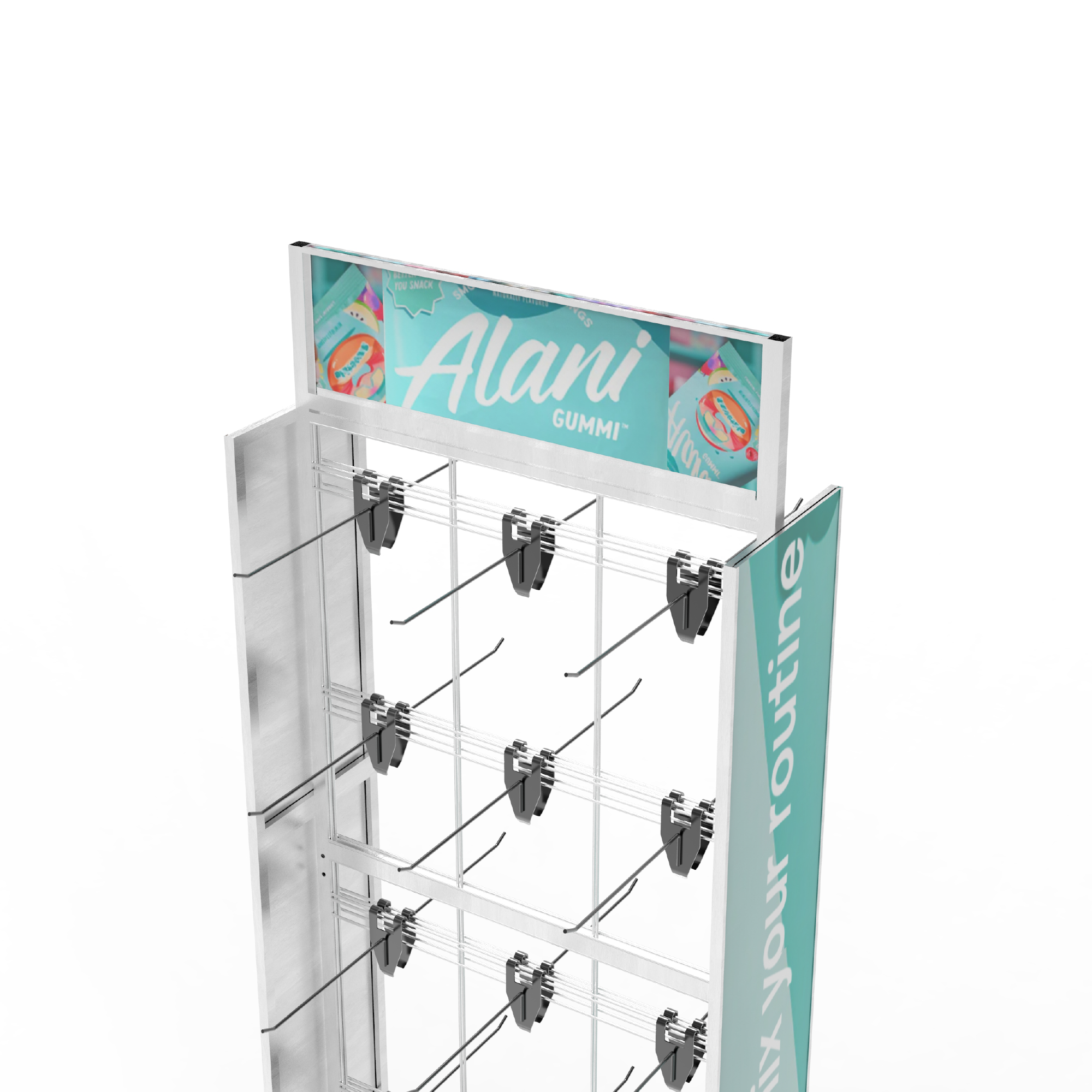 Snack Metal Display Rack for Food Packagingsnack Metal Display Rack for Food Packaging — view 4