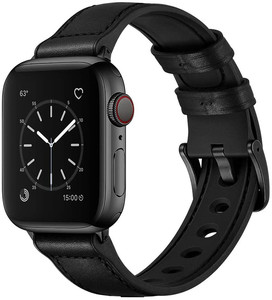 Alta calidad llegar Amazon Hot Brown Color <span class=keywords><strong>Ultra</strong></span> delgada de cuero Retro banda para <span class=keywords><strong>Apple</strong></span> <span class=keywords><strong>reloj</strong></span> correa/5/4/3/2/1 - Product Image 3
