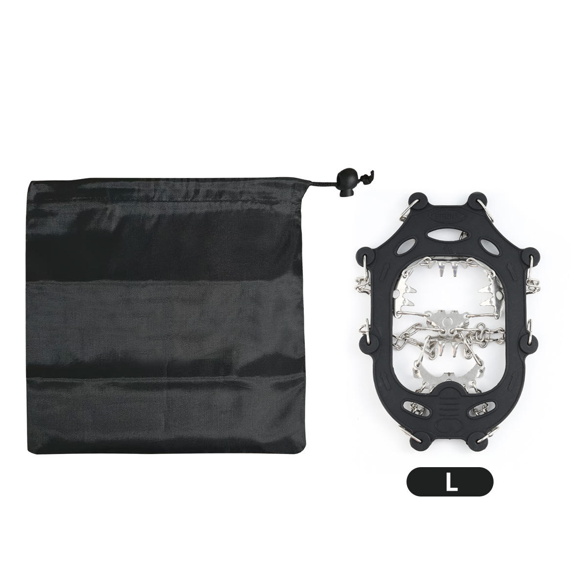 ตะขอเกี่ยวโซ่ซิลิโคน 24 ฟัน-L