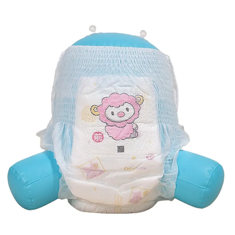 Les fabricants choisissent de bons matériaux Jetable Sleepy Cute Baby Diaper Pants Wholesale
