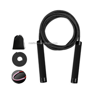 Cuerdas para saltar con mango de silicona pesada Cuerda para saltar ponderada para <span class=keywords><strong>Fitness</strong></span> - Product Image 1