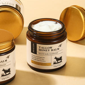 Crème au suif OEM/ODM avec du miel et de l'huile d'olive biologique, lotion hydratante pour le corps et le visage pour femmes, crème au suif - Product Image 3