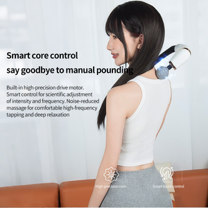 Pistola de Masaje Muscular Inteligente 2025, 5 Velocidades Ajustables, Intensidad Vibratoria, Relajación, Masajeador Corporal de Tejido Profundo Portátil - Product Image 6