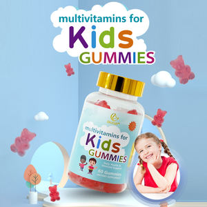 Gomitas Multivitamínicas para Niños, 60 Unidades, Suplemento Diario para la Salud e Inmunidad Infantil, Apoyo al Crecimiento, Sin Gluten, Sin OMG - Product Image 3