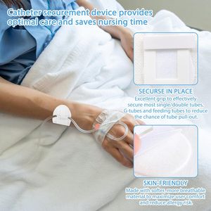 Anti-Rutsch-<span class=keywords><strong>Katheter</strong></span>-Beinband-Fixierungsklebepad, Urindrainageschlauchhalter zur Sicherung für Inkontinenzpflege - Product Image 3