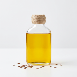 Aceite de lino/linaza de alta calidad, forma líquida para el cuidado corporal, juego empaquetado a granel de fabricantes de la India a un precio razonable - Product Image 1