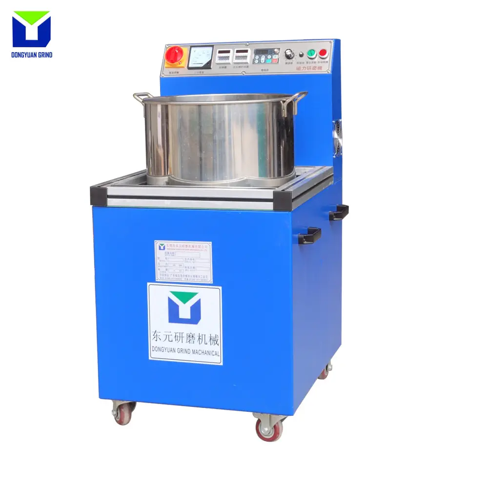 DY-C350 cutlery polisher magnetic finishing deburring machine