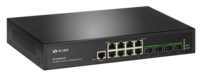 Meningkatkan jaringan BT standar penuh Gigabit Switch L3 SNMP dikelola Gigabit 48V 802.3af/at/bt PoE Switch