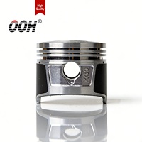 OOH Nuevo Kit de Pistón de Acero Inoxidable para Motor de Motocicleta, Venta Directa de Fábrica, con Sello y Rodamiento para Yamaha CG150-1 Scooter