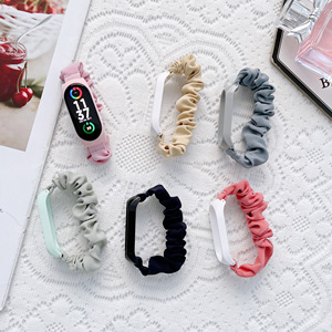 Correa de Reloj Elástica de Tela con Flores, Pulsera para Mi <span class=keywords><strong>Band</strong></span> <span class=keywords><strong>7</strong></span>, Venta al Por Mayor de Fábrica BEEFLYPOWER - Product Image 1