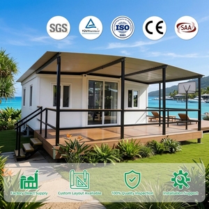 Casa Contenedor Expandible Estándar Australiana Tipo Granny Flat <span class=keywords><strong>de</strong></span> 20 y 40 pies con Cocina y Baño, Suministro Directo <span class=keywords><strong>de</strong></span> Fábrica - Product Image 1